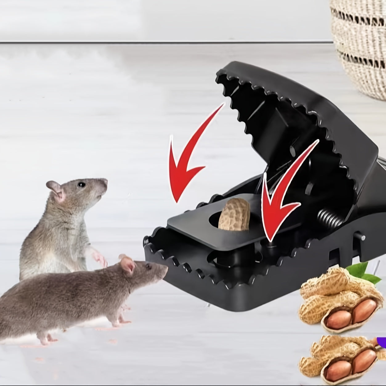 Powerful Mouse Trap Indoor Outdoor Flying Insects Pest Control