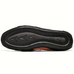 Men's Comfy Slip On Loafer Shoes Casual Outdoor Anti-skid Shoes
