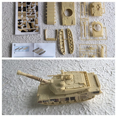 Main Battle Tank Assembly Toy, Military Educational Simulation Toy
