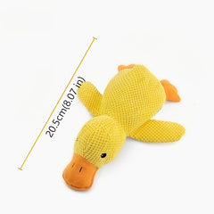 Large Yellow Duck Plush Toy Soft Stuffed Animal with Orange Beak & Feet