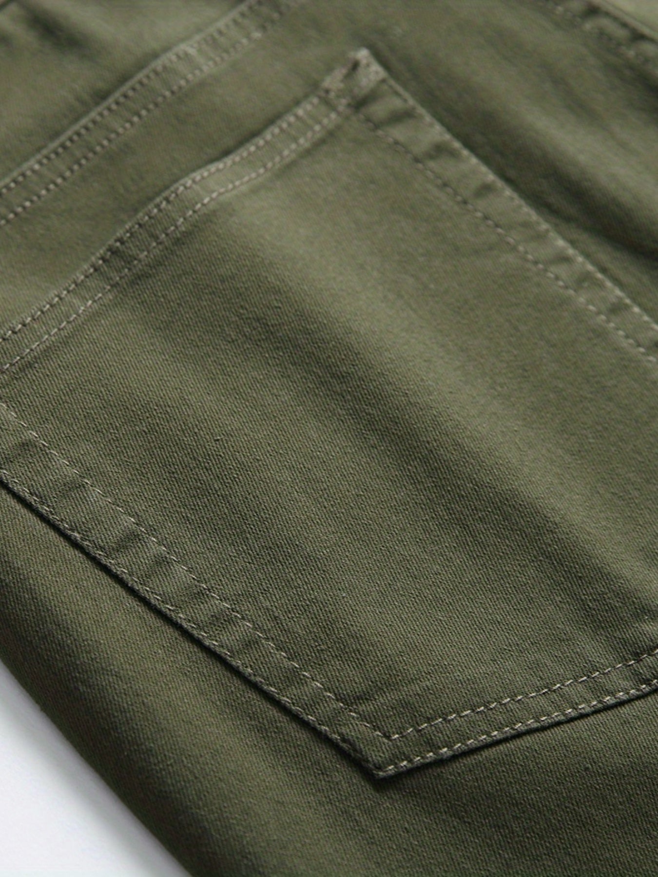 Men's Ripped Straight Regular Denim Jeans With Pockets