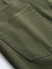 Men's Ripped Straight Regular Denim Jeans With Pockets