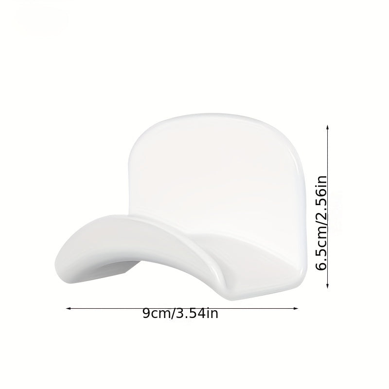 Halter Headphone Hook Curved Adhesive Hanging Holder