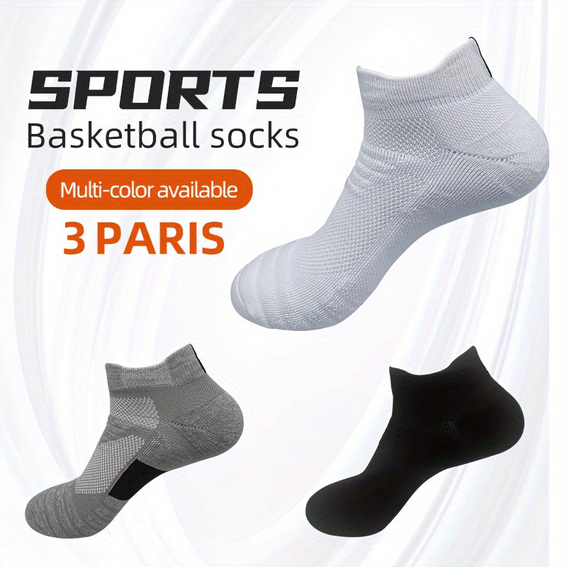 Men's Mid Crew Sport Socks 3 Pairs