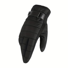 Men's Winter Cycling Gloves Windproof Touch Screen Motorcycle Riding Gloves