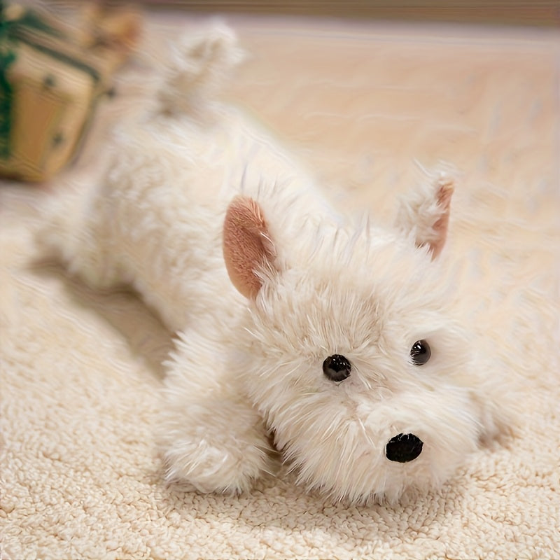 Soft Dog Plush Toy Stuffed Animal Doll - Perfect for Christmas, Halloween, Birth