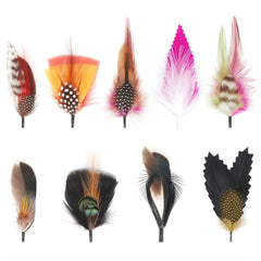 Feather Hat Accessories Unisex