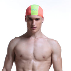 Waterproof Nylon Swimming Cap for Pool and Open Water Swimmers