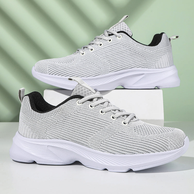 Men's Lace up Sneakers Casual Walking Shoes Comfortable