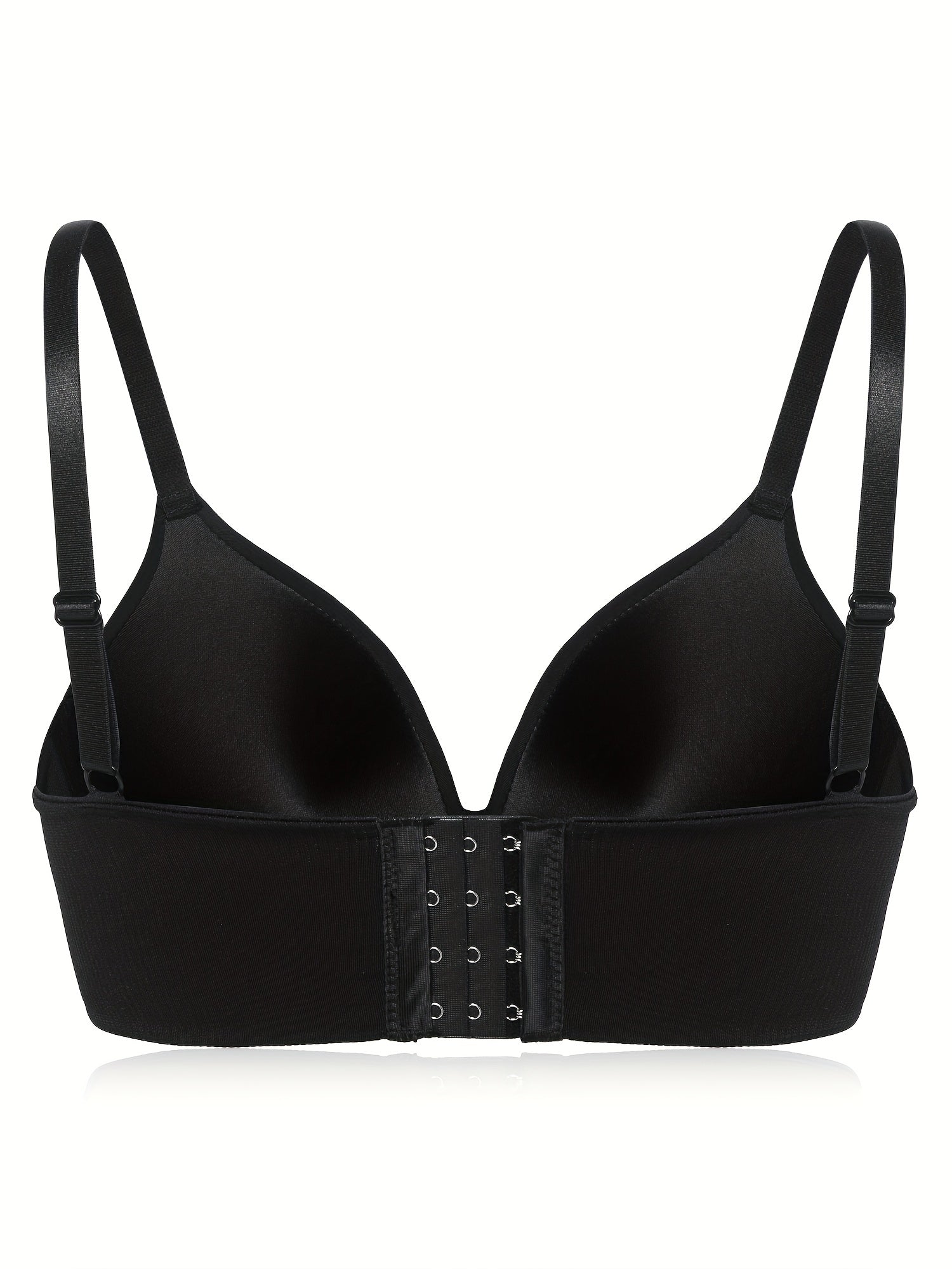 Solid T Shirt Bra Push Up Bra Women's Lingerie