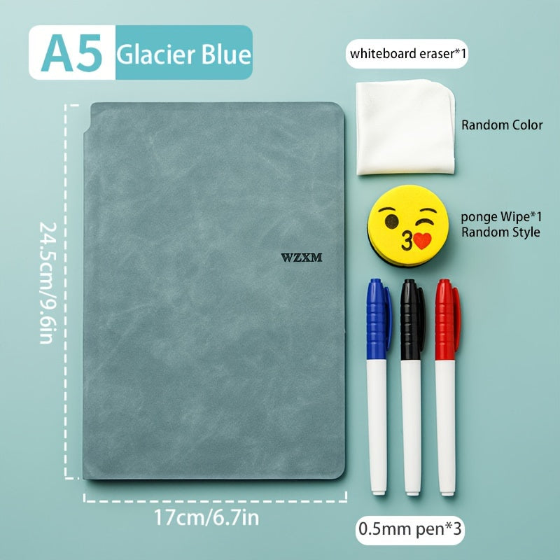 Portable Small Whiteboard 4 Colors 24x38x17cm Office Notepad School Gift