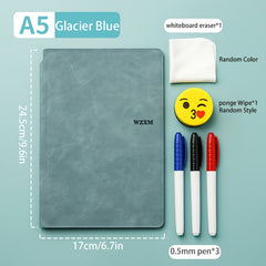 Portable Small Whiteboard 4 Colors 24x38x17cm Office Notepad School Gift