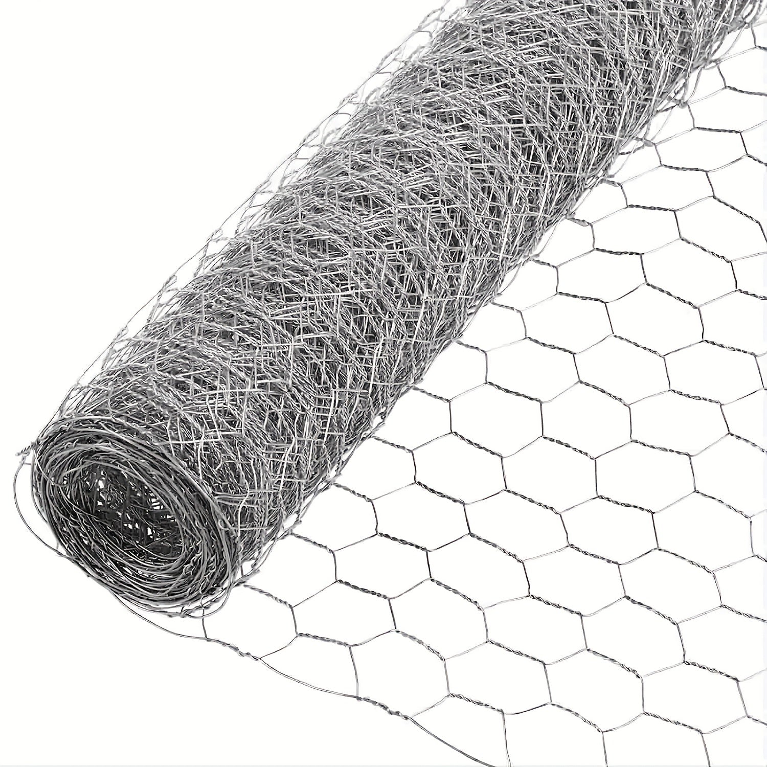 1pc Chicken Wire 34 X 599 Poultry Wire Mesh Galvanized DIY Garden Fence