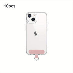 10pcs Phone Lanyard Clip w/ Card Holder Keep Phone Secure Hands-Free