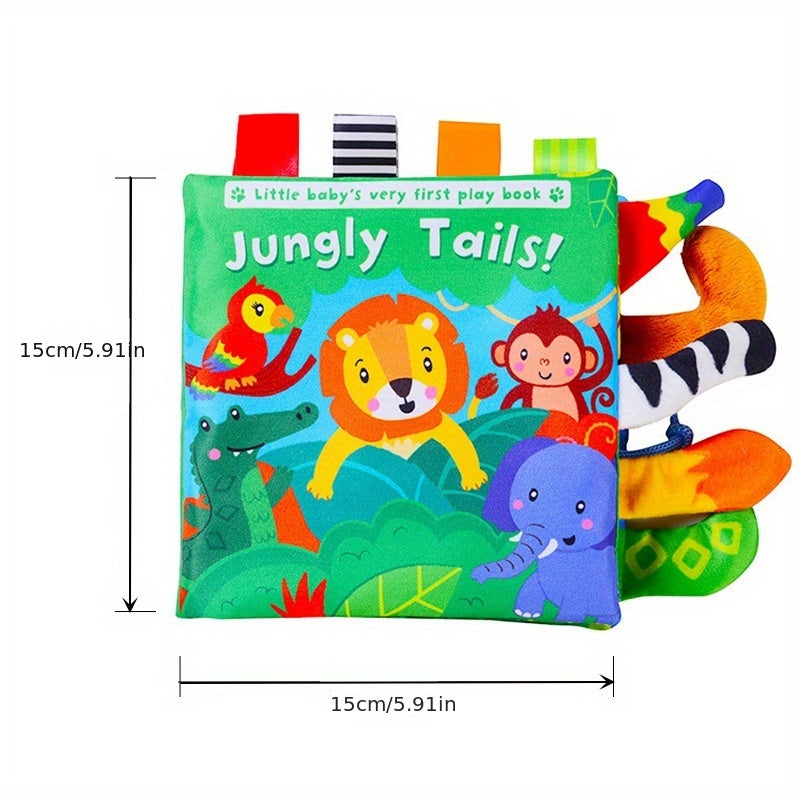 Baby Cloth Book Educational Ringed Paper Cloth Book Toys