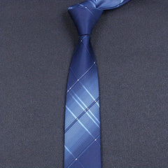 Men's Shark Tie with Stripes Paisley Pattern