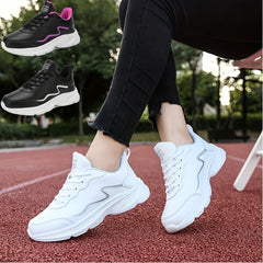 Waterproof Breathable Faux Leather Non Slip Sneakers