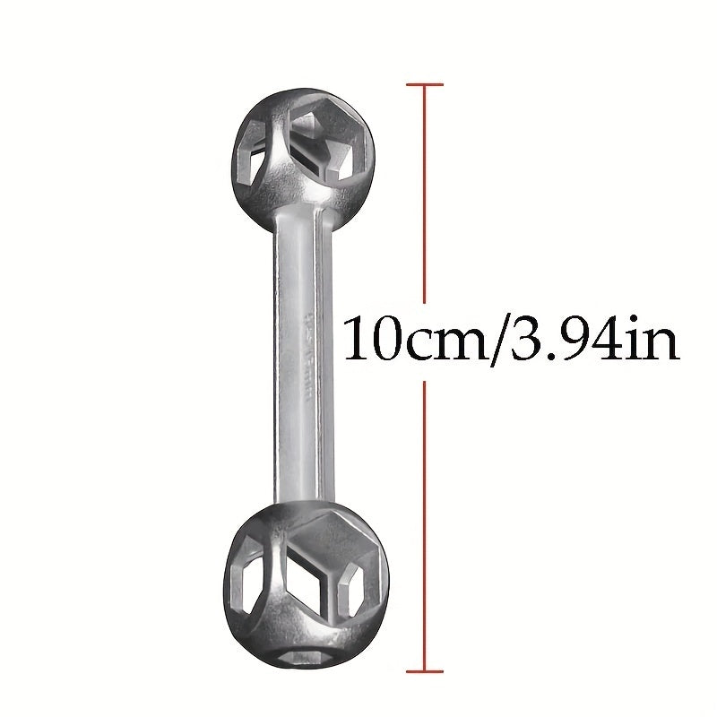 3pcs 10 In 1 Portable Bicycle Wrench 6-15mm Functional Wrench Bike Repair Tool