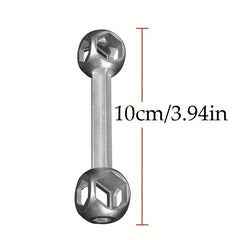 3pcs 10 In 1 Portable Bicycle Wrench 6-15mm Functional Wrench Bike Repair Tool