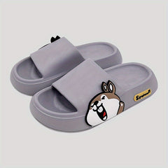 Easter Cartoon Rabbit Slippers for Men Women Non Slip Indoor Outdoor