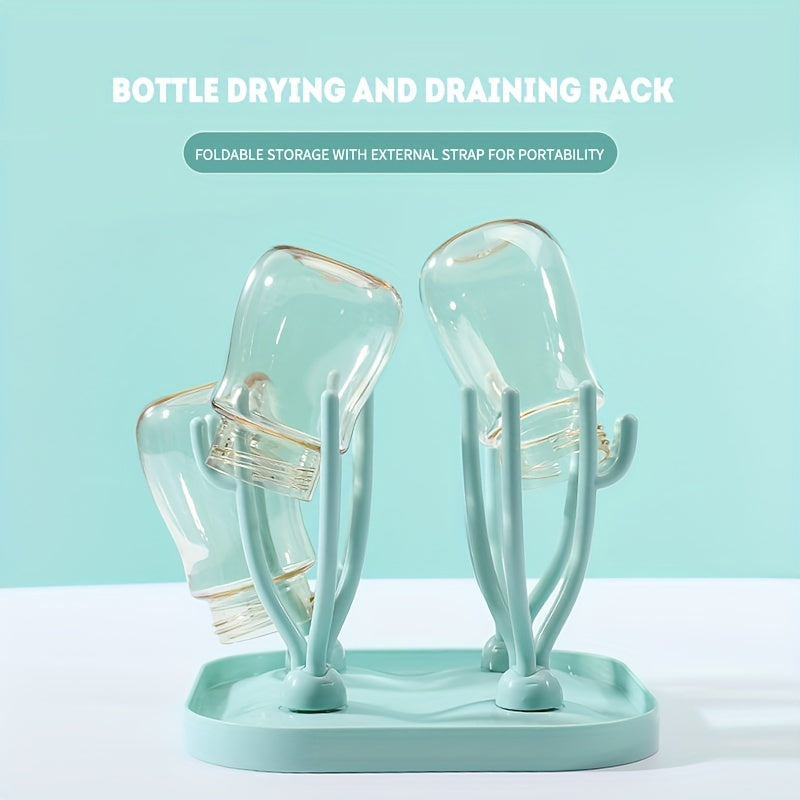 Portable Drying Frame Baby Bottle Holder Stand