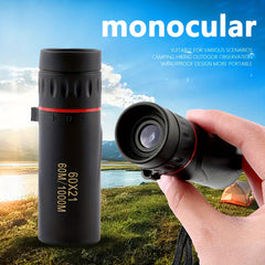 12X HD Magnification Monocular 3 6 Inch High Power Telescope