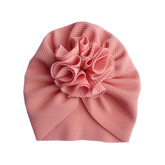 Kids Bubble Flower Hat Lightweight Fitted Cap