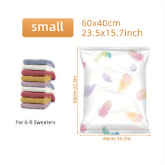 1pc Vacuum Storage Bag Space Saver Bags Quilt Blanket Clothes Storage