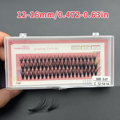 60 Cluster Lashes 30D 40D C Curl Mix 12 14 16mm Soft Natural False Eyelashes