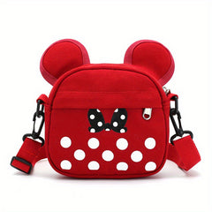 Cartoon Mouse Mini Coin Purse Shoulder Bag Crossbody Bag Travel Accessory Gift