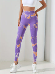 Tie Dye Yoga Pants Butt Lift Leggings Women's Activewear