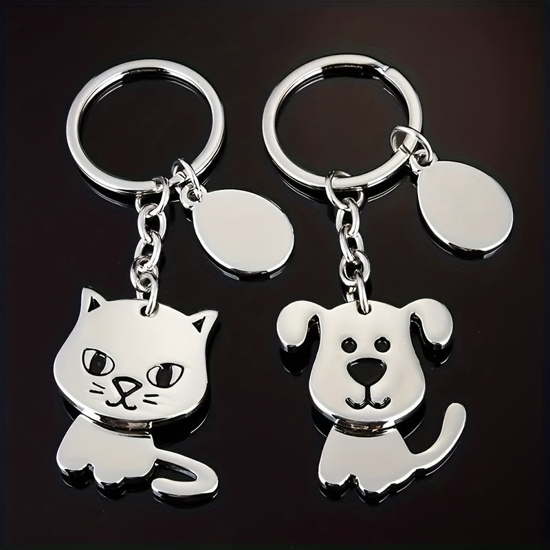 Cute Animal Keychain Adorable Puppy Pendant for Bags and Purses