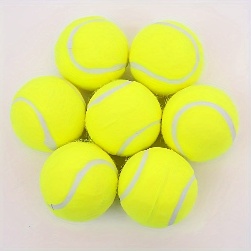 Durable High Elastic Tennis Balls - Set of 12 with Mesh Bag