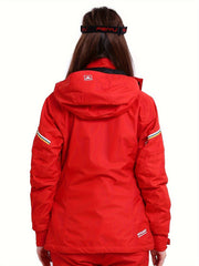 Women's Thermal Ski Jacket Waterproof & Windproof Outdoor Sports Coat