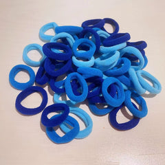 50pcs Sweet Daisies Hair Ropes for Crafts & Decorations
