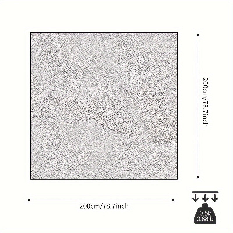 Aluminum Foil Camping Pad Waterproof Insulation Beach Picnic