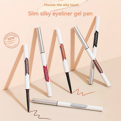 Silky Gel Eyeliner Waterproof Sweat Proof Long Lasting Smudge Proof