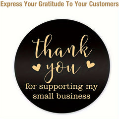 500pcs Pink Thank You Stickers Gift Sealing Roll Wedding Party Stationery Seal