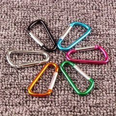 10pcs Aluminum Alloy Hanging Buckle for Outdoor Camping Hiking
