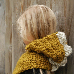 Dino Knitted Hat & Neck Gaiter Combo for Kids