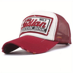 Mesh Hat Baseball Cap Sun Hat Letter Duck Tongue Cap Hip Hop Hat