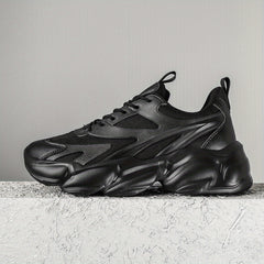 Men's Chunky Lace up Sneakers Casual Walking Shoes