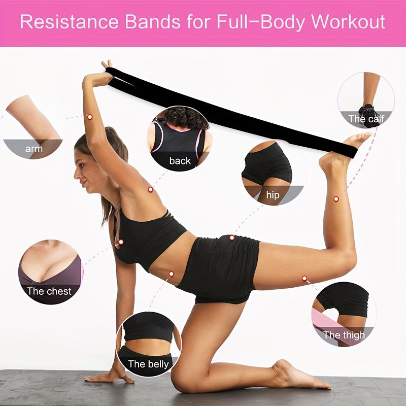 3pcs Resistance Band Set for Squatting Yoga Elastic Tension Rope
