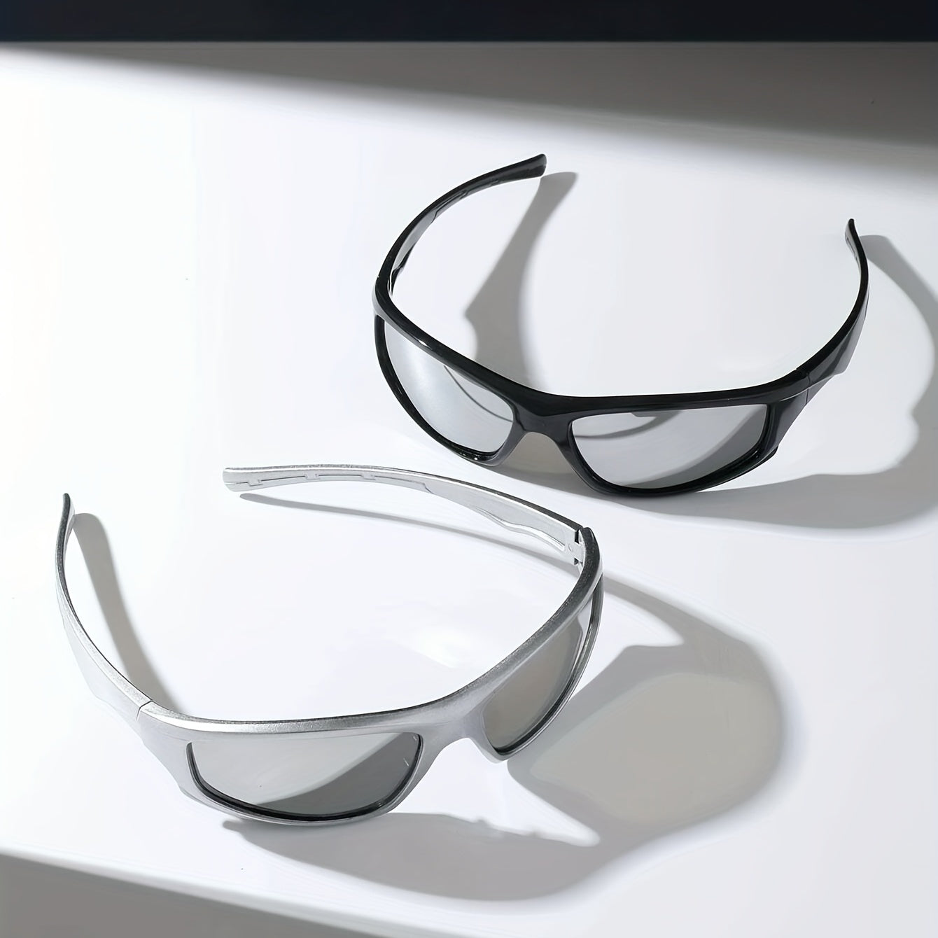 Silver Future Sense Y2K Men's Cycling Goggles