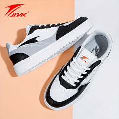 Men's Colorblock Lace-up Front Skate Shoes Sporty Outdoor Casual Sneakers
