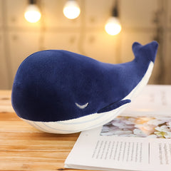 Whale Plush Toy Stuffed Animal Doll for Birthday Present or Home Decor