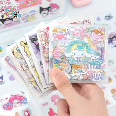 30 Transparent Animal Waterproof Stickers for Water Bottles and Journals