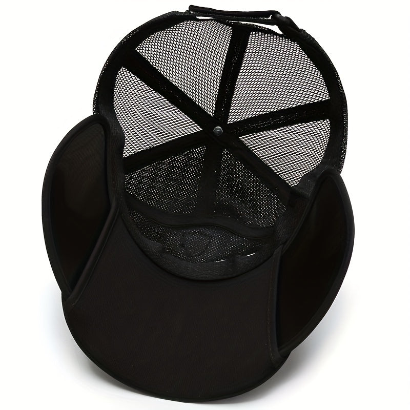 Breathable Mesh Hat Sun Protection Cap Extend Brim