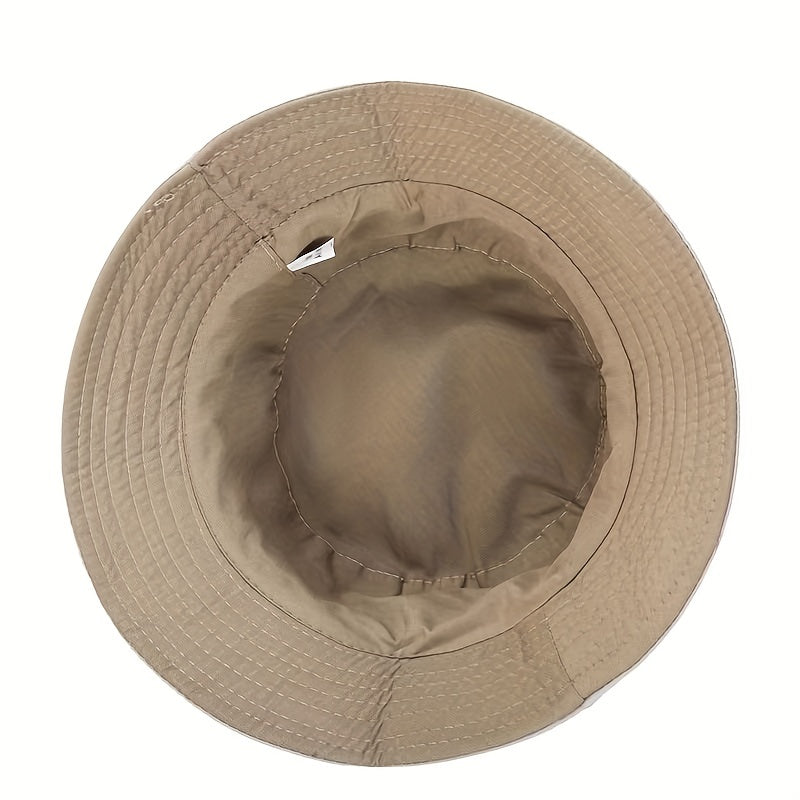 Casual Bucket Hat Lightweight Sunscreen Fisherman Cap UV Protection