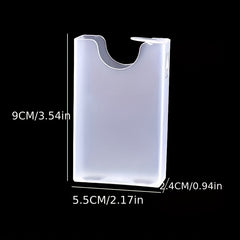 Transparent Plastic Cigarette Box 20pcs Portable Case Creative Design